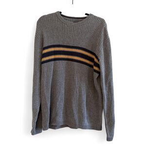 VINTAGE AMERICANA CHEROKEE Ribbed Stripe Sweater - size M